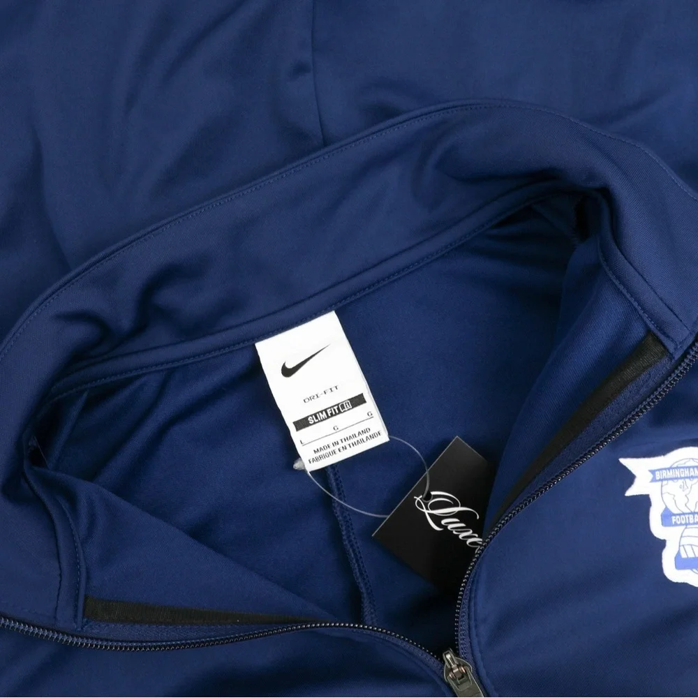 Nike x UNDEFEATED Birmingham City FC Track Jacket Men’s Large Blue White Dri-FIT